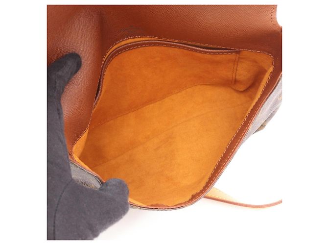 Louis Vuitton Musette Tango Schultertasche Braun Monogramm - Ansicht 3