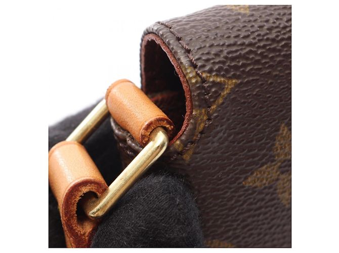 Louis Vuitton Musette Tango Schultertasche Braun Monogramm - Ansicht 8