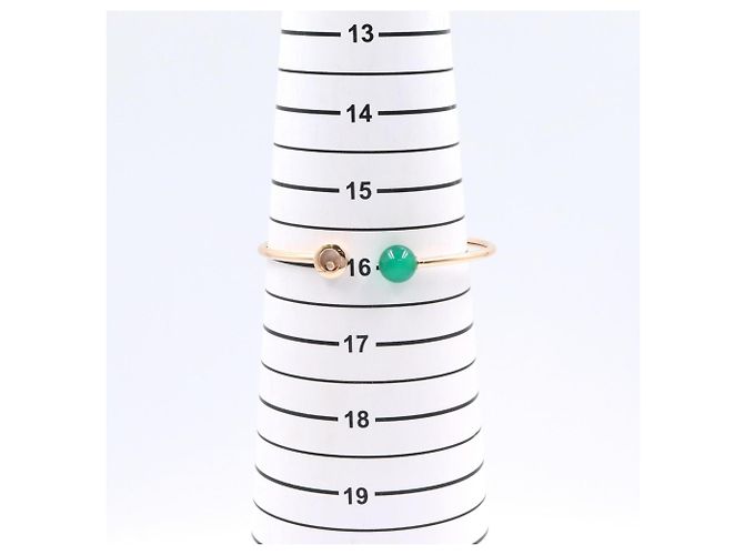 Bracciale Chopard Happy Diamonds Planet Agata Verde D'oro - vista 5