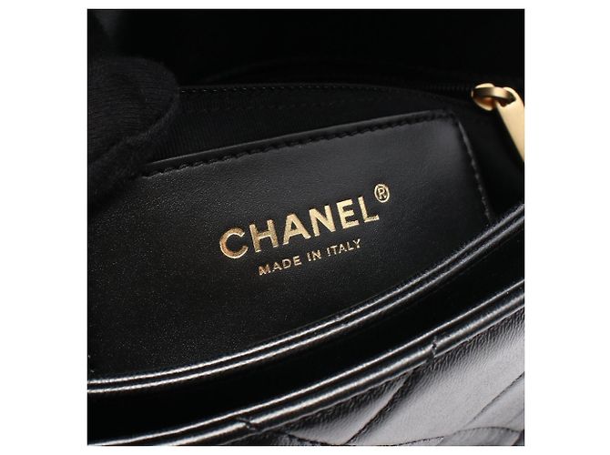 Chanel Matelassé Small Flap Schultertasche Schwarz - Ansicht 4