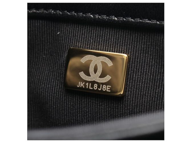 Chanel Matelassé Small Flap Schultertasche Schwarz - Ansicht 5