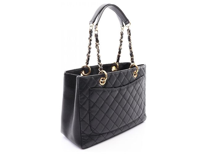 Borsa Tote Chanel Matelassé Grand Shopping GST Nero - vista 2