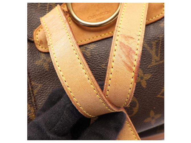 Louis Vuitton Montsouris MM Monogram Rucksack Braun Monogramm - Ansicht 12