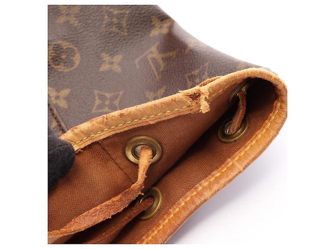 Louis Vuitton Montsouris MM Monogram Rucksack Braun Monogramm - Ansicht 7