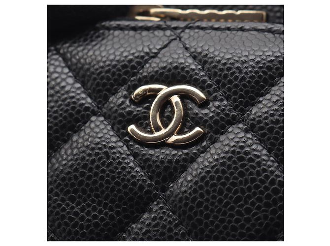 Borsa a tracolla Chanel Matelassé Black Nero - vista 10