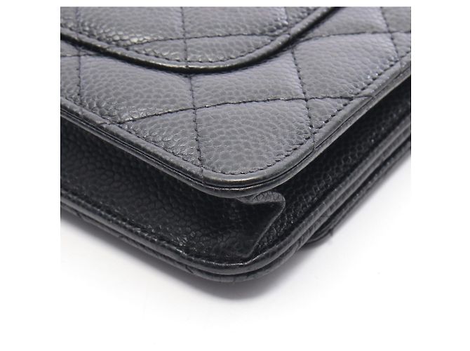 Borsa a tracolla Chanel Matelassé in nero - vista 7