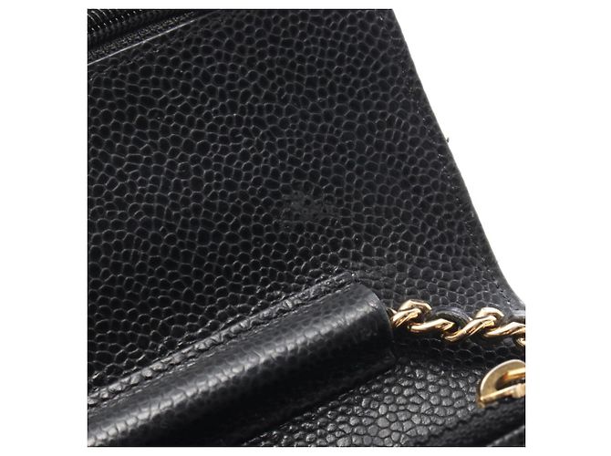 Borsa a tracolla Chanel Matelassé in nero - vista 8