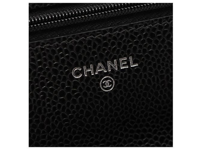 Chanel Matelassé Schwarze Schultertasche - Ansicht 4
