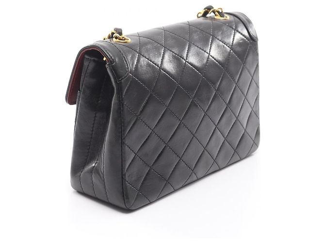 Timeless Chanel Matelassé Schultertasche Schwarz - Ansicht 2