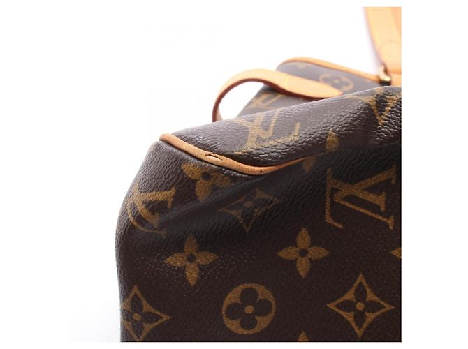 Bolso de hombro horizontal Louis Vuitton Batignolles Castaño Monograma - vista 10