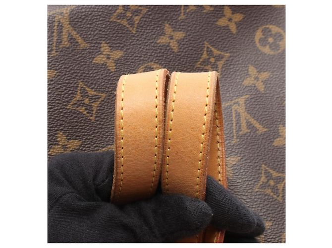 Bolso de hombro horizontal Louis Vuitton Batignolles Castaño Monograma - vista 12