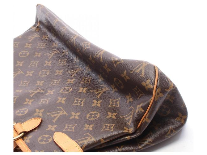 Bolso de hombro horizontal Louis Vuitton Batignolles Castaño Monograma - vista 13