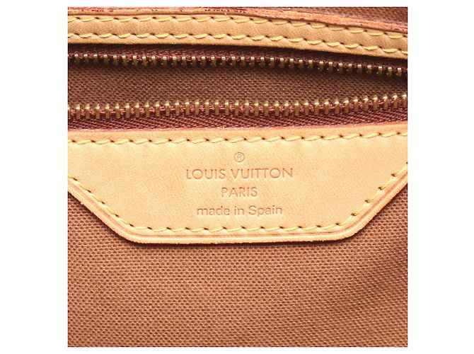 Bolso de hombro horizontal Louis Vuitton Batignolles Castaño Monograma - vista 4