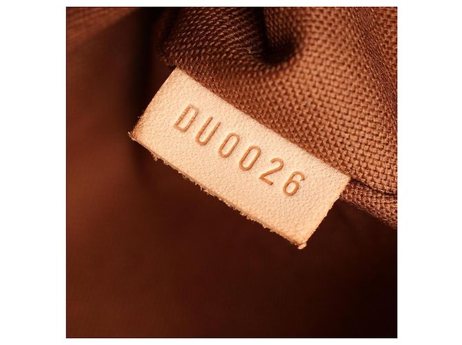 Louis Vuitton Batignolles horizontale Schultertasche Braun Monogramm - Ansicht 5