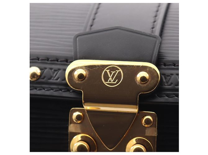 Louis Vuitton Papillon Trunk Handtasche Schwarz - Ansicht 11