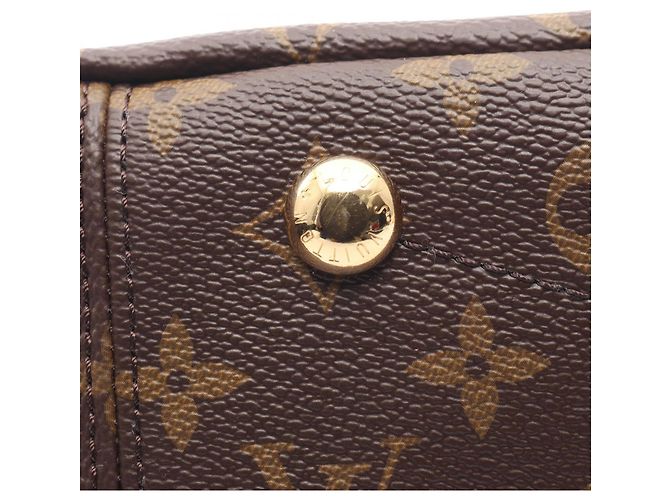 Borsa a mano 2 in 1 Louis Vuitton Pallas Monogram Cerise Marrone Rosso Fuschia Monogramma - vista 12