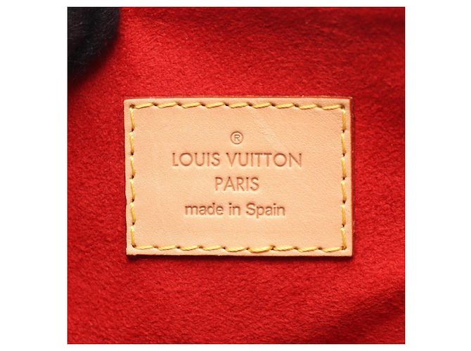 Borsa a mano 2 in 1 Louis Vuitton Pallas Monogram Cerise Marrone Rosso Fuschia Monogramma - vista 4