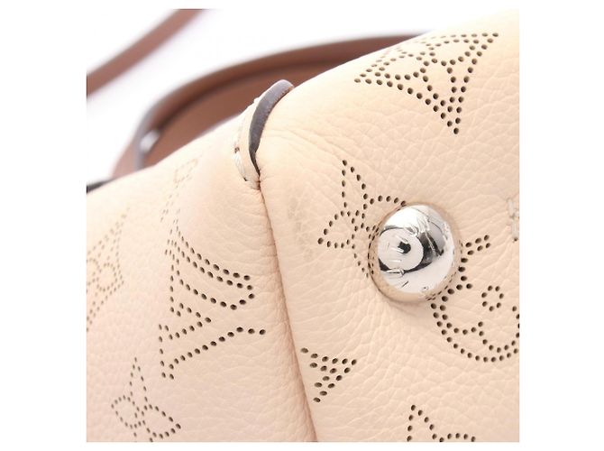 Borsa 2-Way Louis Vuitton Hina PM Mahina Marrone Crudo - vista 7