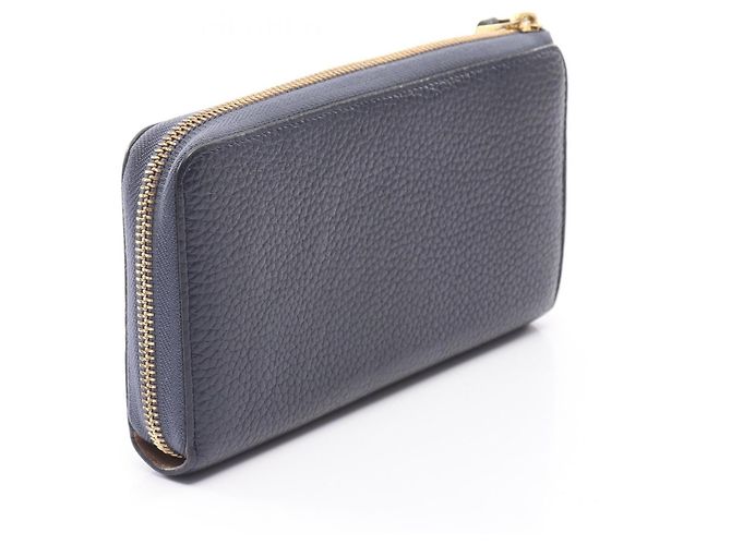 Louis Vuitton Portefeuille Comet Long Wallet Azul marino - vista 2
