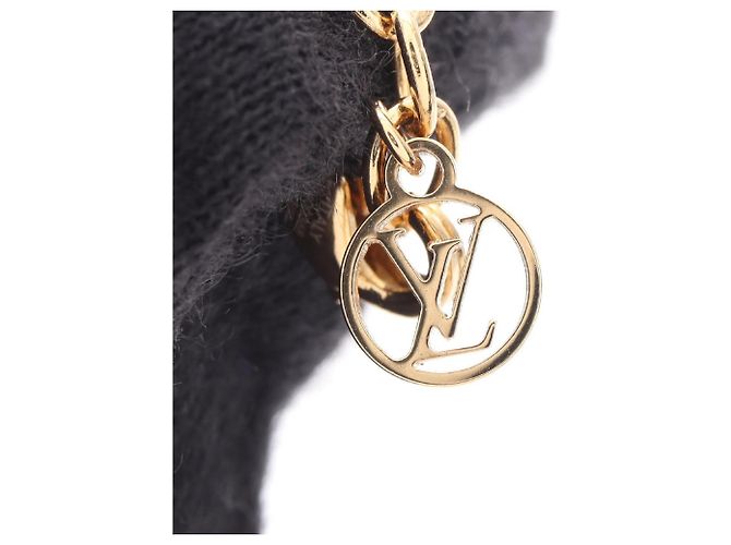Colar Petit Louis Vuitton com strass Dourado - vista 6