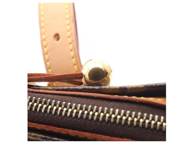 Borsa Tote Louis Vuitton Popincourt Au Marrone Monogramma - vista 14
