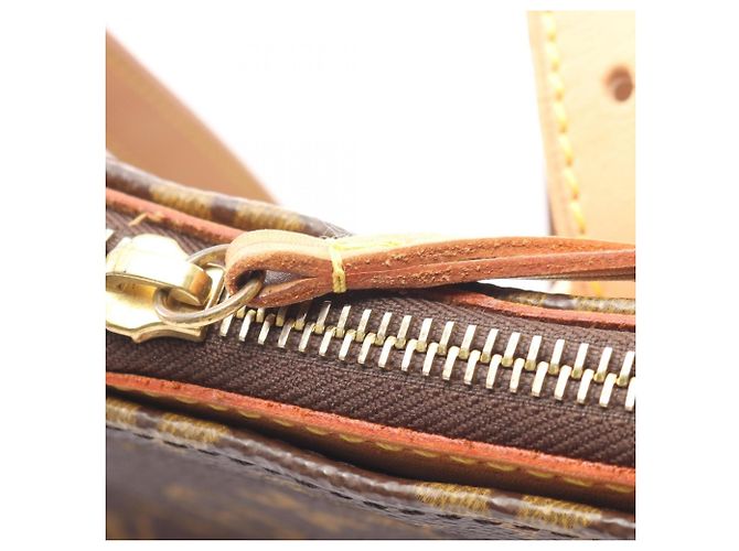 Borsa Tote Louis Vuitton Popincourt Au Marrone Monogramma - vista 15