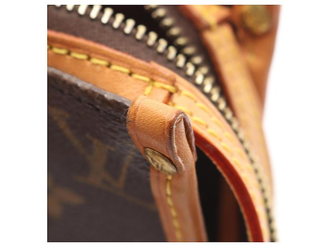 Borsa Tote Louis Vuitton Popincourt Au Marrone Monogramma - vista 9