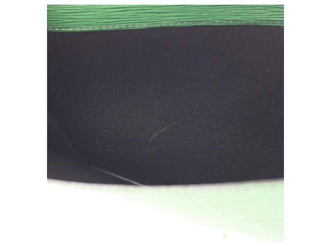 Bolsa Clutch Portedocument Sénateur Louis Vuitton Verde - vista 12