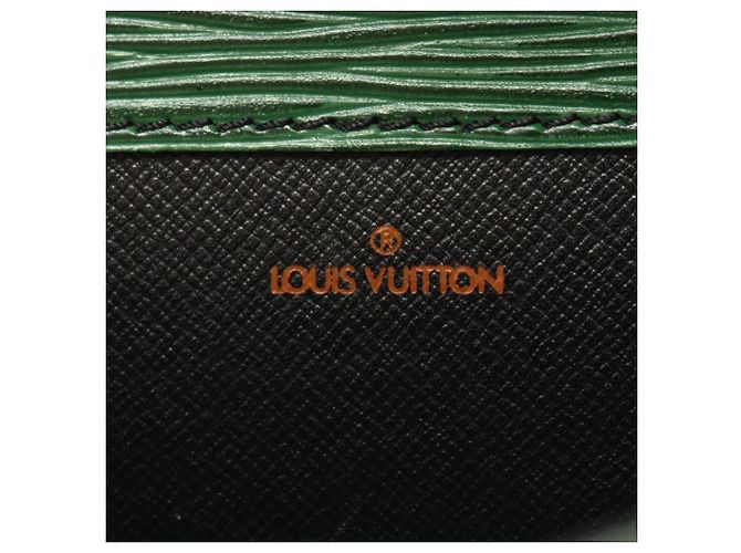 Bolsa Clutch Portedocument Sénateur Louis Vuitton Verde - vista 4