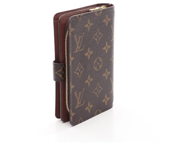 Billetera bi-fold Monogram Louis Vuitton Castaño Monograma - vista 2