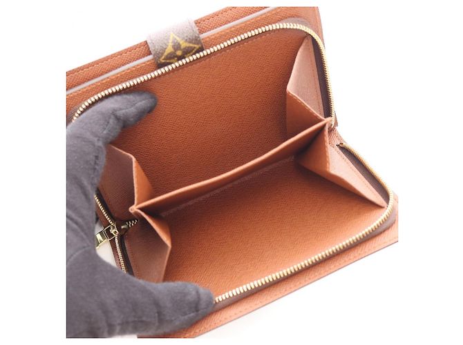 Billetera bi-fold Monogram Louis Vuitton Castaño Monograma - vista 4