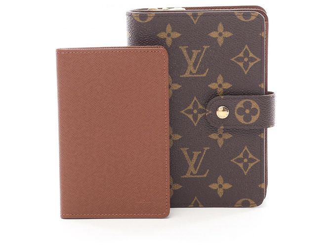 Billetera bi-fold Monogram Louis Vuitton Castaño Monograma - vista 7