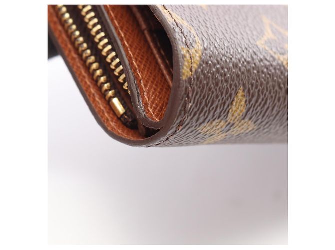 Billetera bi-fold Monogram Louis Vuitton Castaño Monograma - vista 8