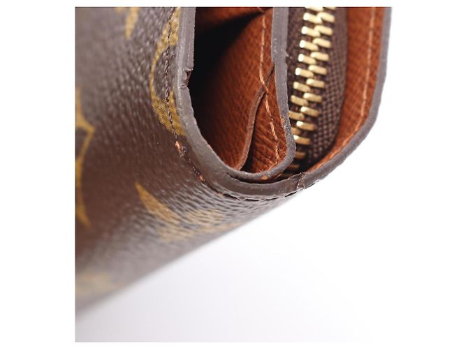 Billetera bi-fold Monogram Louis Vuitton Castaño Monograma - vista 9