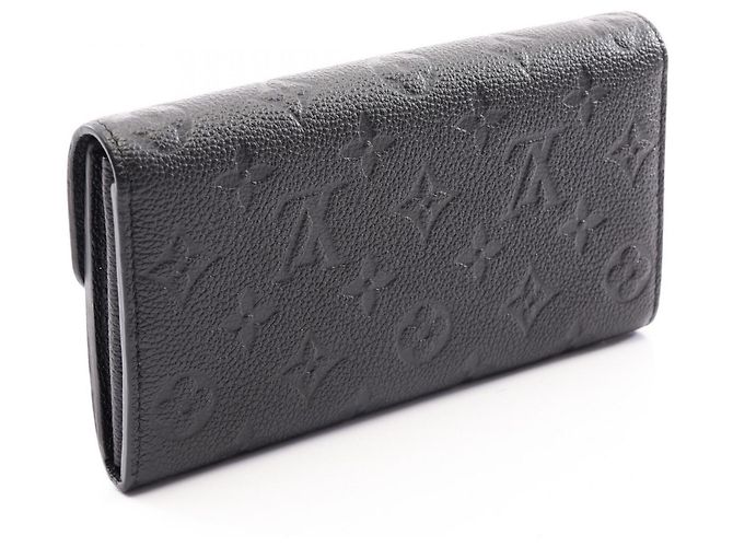 Louis Vuitton Portefeuille Sarah Long Wallet Negro - vista 2