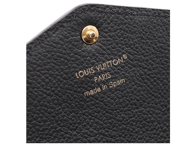 Louis Vuitton Portefeuille Sarah Long Wallet Negro - vista 4