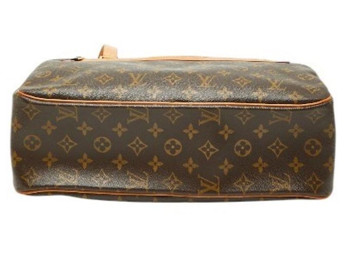 Bolsa Louis Vuitton Monogram Cite GM Marrom - vista 3