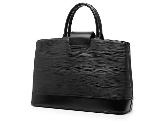 Borsa Louis Vuitton Epi Mirabeau GM Nero - vista 2