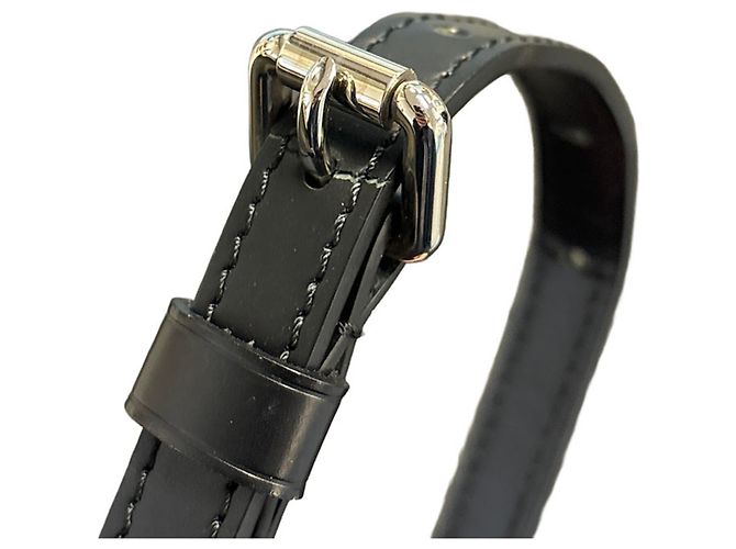 Borsa Louis Vuitton Epi Mirabeau GM Nero - vista 5