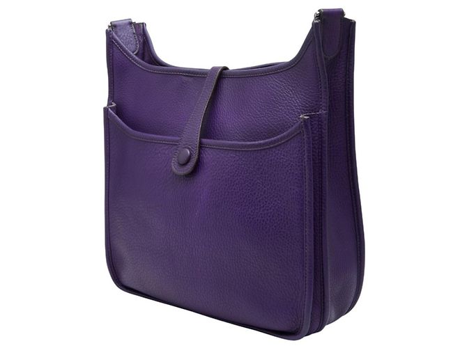 Hermès Hermes Evelyne 3 Trois PM Crossbody Shoulder Bag Porpora - vista 2