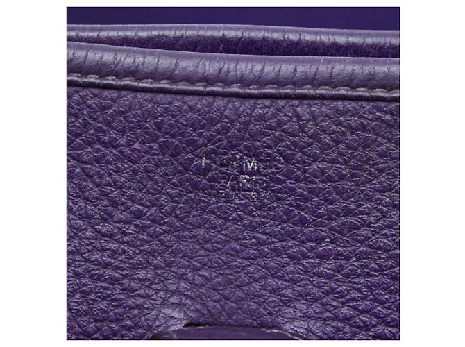 Hermès Hermes Evelyne 3 Trois PM Crossbody Shoulder Bag Porpora - vista 7