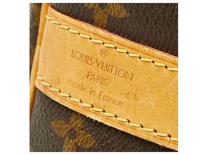 Louis Vuitton Monogram Keepall Bandoulière 55 Braun - Ansicht 12