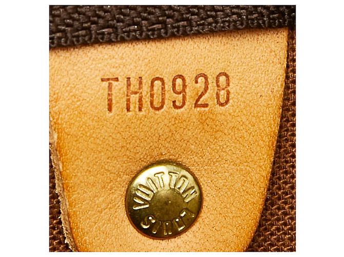 Louis Vuitton Monogram Keepall Bandoulière 55 Braun - Ansicht 13