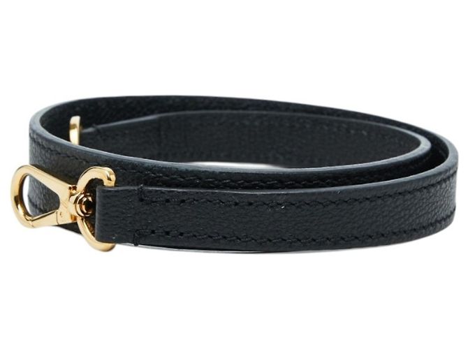 Correa para hombro de cuero negro Louis Vuitton - vista 2