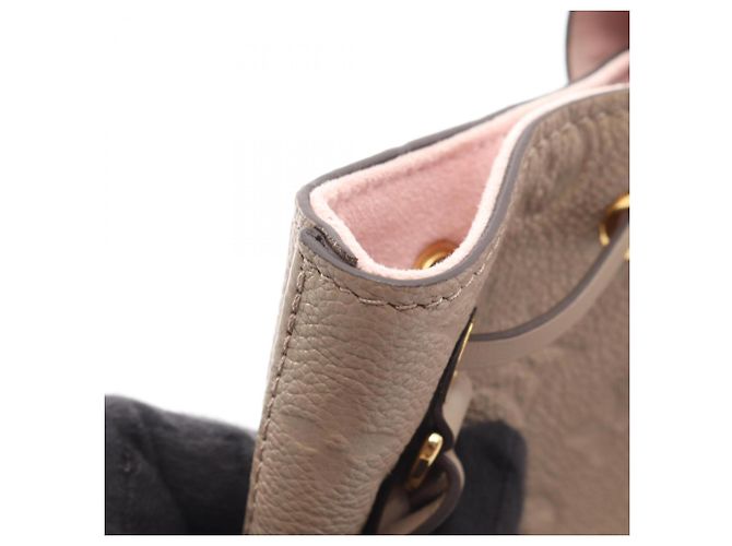 Louis Vuitton Montsouris PM Rucksack/Handtasche Beige Grau - Ansicht 7