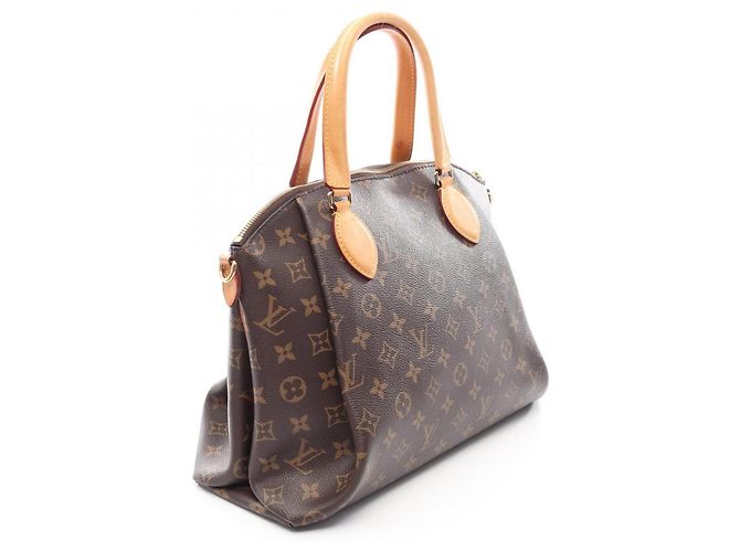 Louis Vuitton Rivoli MM Monogram Handtasche Braun Monogramm - Ansicht 2