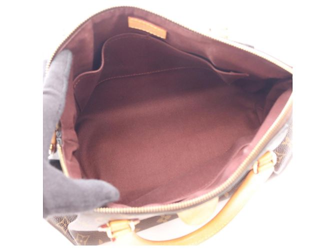 Louis Vuitton Rivoli MM Monogram Handtasche Braun Monogramm - Ansicht 3