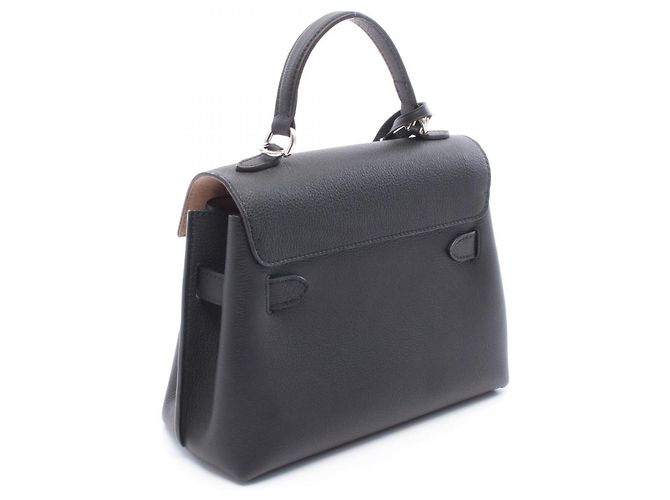 Sac à main 2-Way Louis Vuitton Lockme Ever BB Noir - vue 2