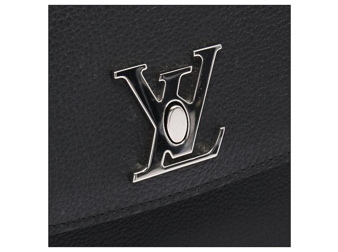Sac à main 2-Way Louis Vuitton Lockme Ever BB Noir - vue 6