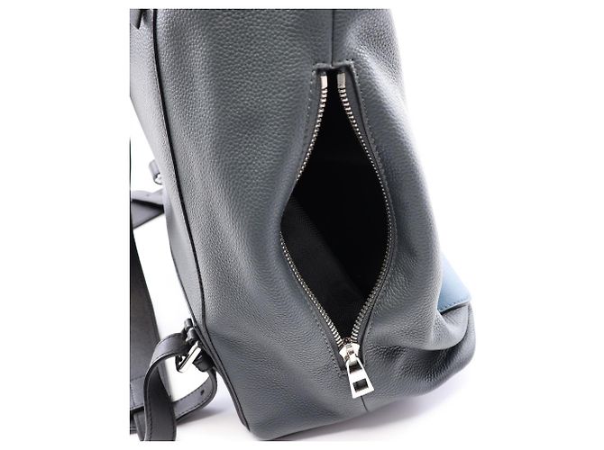 Sac à dos/Sac à main Loewe GOYA Marron Noir Bleu - vue 9